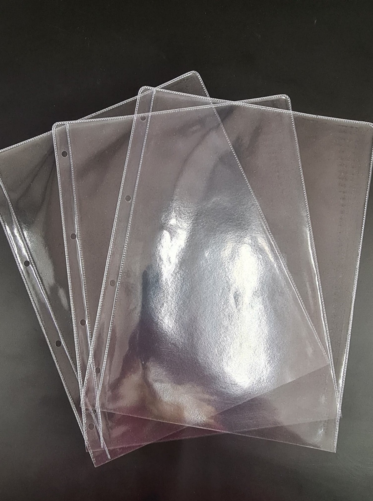 Golden Kite  Pack of 90 A4 Clear Plastic Envelopes/Wallets for 4 Ring  Binder