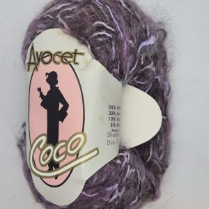 Avocet Coco Wool Blend Purple (1004 Medoc) 50g
