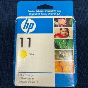 Genuine HP 11 Yellow Ink Cartridge C4838AE (past expiry 2009)