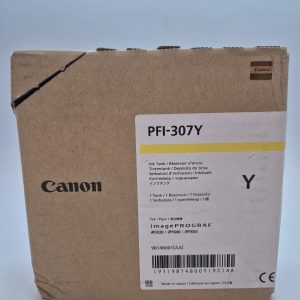 Genuine Original Canon PFI-307 Y / 9814B001 Yellow Ink Tank