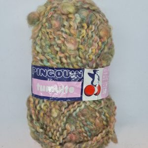 Pingouin Tumulte Wool Blend Yarn 50g Colour:05 Earth Tones (Berlingot)