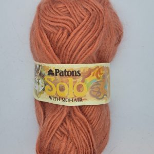 Patons Solo with Mohair Colour:2212 Orange 50g