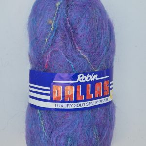 Robin Dallas Luxury Gold Seal Mohair Colour:3973 Purple 50g