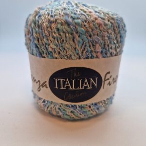 2 X Richard Poppleton The Italian Collection Firenza Silk Yarn Blues/Pink (053)