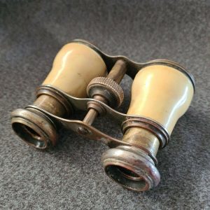 Antique/Vintage Opera Glasses Brass Frame