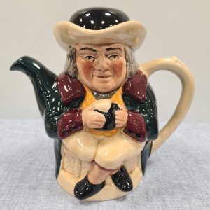 Tony Wood Double Sided Toby Teapot (Not for use/Display only)