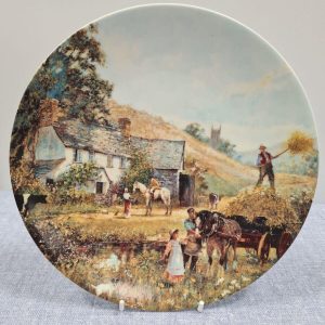 The Farmhouse by Michael Lees Royal Worcester Plate