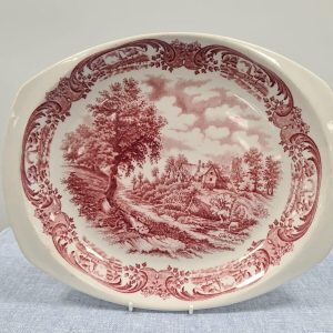 W.H. Grindley & Co Red Constable Glebe Farm Platter/Serving Plate