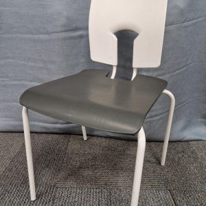 Plastic Stackable Hille Office Chair- Grey or Lime Green