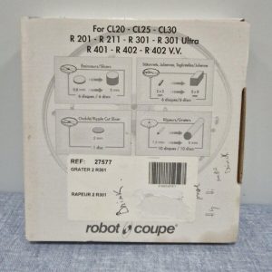 ROBOT COUPE 27577 2MM GRATING GRATER DISC R101 R201 R301 R302 R401 R402