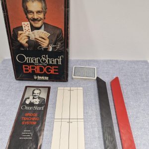 Vintage Omar Sharif Bridge Game