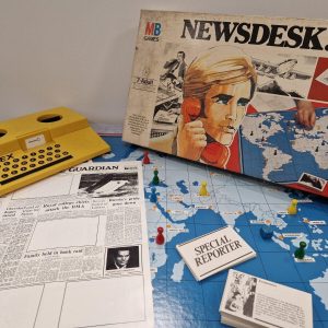 Vintage Newsdesk Board Game '1976'