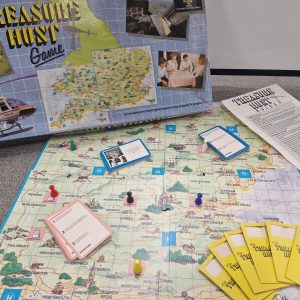 The Treasure Hunt Game 1989 Channel 4 Board Game