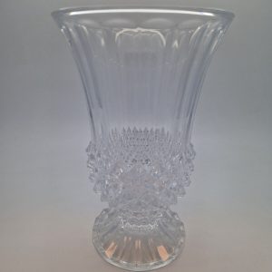 Crystal D'arques Longchamp Lead Crystal Footed Vase