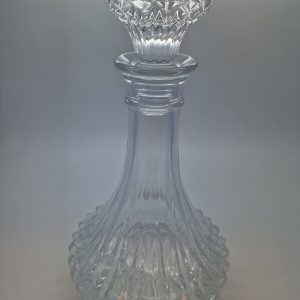 VTG J G Durand Cristal D'Arques France Maintenon Decanter 24% Lead Crystal