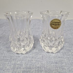 Pair of Cristal D'arques Vases