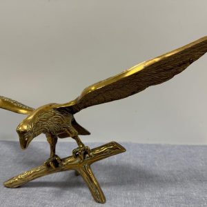 Vintage Brass Eagle Figurine