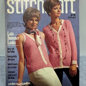 Vintage Stitchcraft Pattern Magazines 1970's