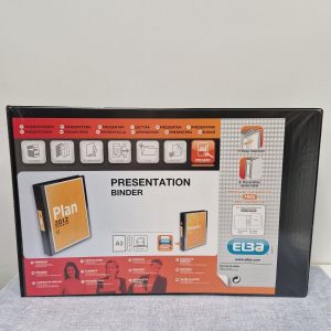 Pack Of 2 Elba 100082459 A3 Panoramic 4 Ring Binder