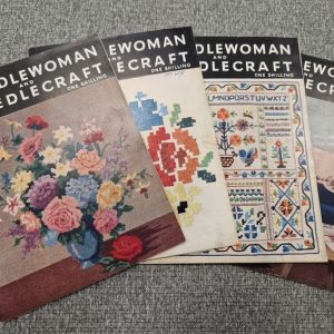Vintage Needlewoman & Needlecraft Magazines 1954/1955