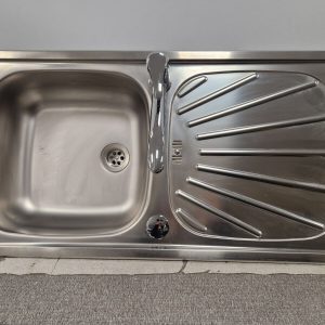 Reginox Stainless Steel Left Handed Kitchen Sink