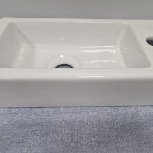 Wall Mounted Ceramic Basin 37x19x9cm
