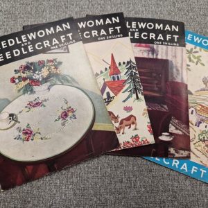 Vintage Needlewoman & Needlecraft Magazines 1955/1956