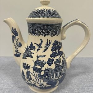 Churchill Willow Pattern Coffee Pot