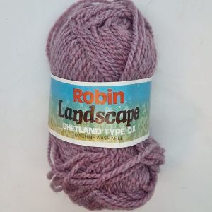 Robin Landscape DK Wool Shade:6338 Pink 50g