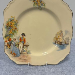 Vintage J&G Meakin Sunshine Ware Plate Nelson Pattern