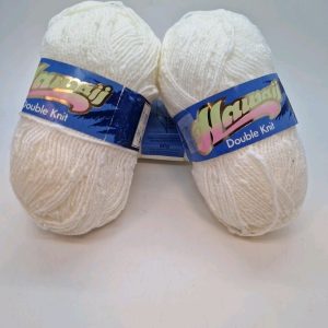 3x Hayfield Hawaii DK Shade:032001 Cream 50g