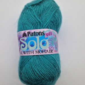 Patons Solo DK With Mohair Teal 50g