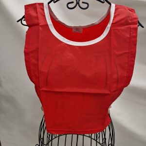 Childs Sports Bib- Red