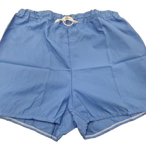 Ladies Blue Retro Ripstop Sports Shorts