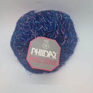 Phildar Phil'star 041 Mohair Mix Navy Blue 50g