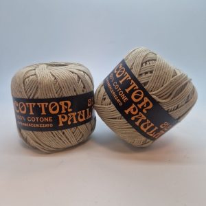 2x Cotton Paula Yarn Shade:901 Beige 50g