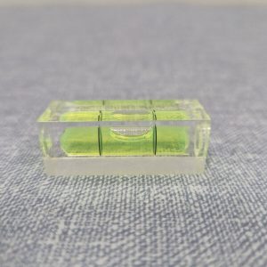 Pack Of 3 Mini Spirit Levels 15x15x40mm (Screws For Mounting Set Included)