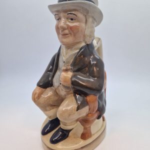 Vintage Tony Wood Pottery Philpot Gentleman Toby Jug