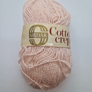 Sirdar Cotton Crepe DK Yarn Light Pink 50g
