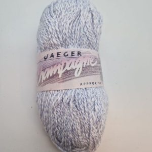 Jaeger Champagne DK 57%Cotton 25%Acrylic 15%Viscose 3%Polyester Light Blue 50g