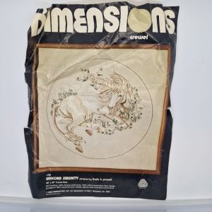 Dimensions ''Unicorn Serenity'' Crewel Embroidery Kit No.1169