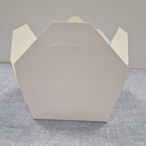 White Takeaway Leakproof Food Container 22.5oz/643ml