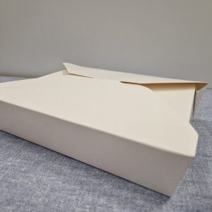 White Takeaway Leakproof Food Containers 1820ml/64oz