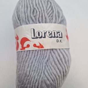 3 Suisses Lorena DK Yarn Colour: 682BM (Light Grey) Acrylic/Wool 50g