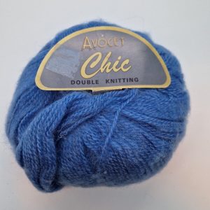 Avocet Chic Double Knitting Yarn Shade 918 Blue 50g