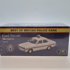 Atlas Editions Best Of British Police Cars Ford Escort Mexico 1.43 Scale Model