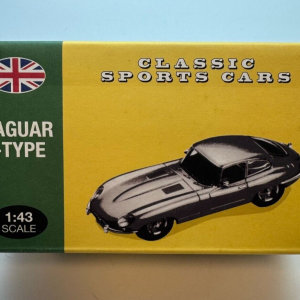 Atlas Classic Sports Cars Jaguar E-Type 1:43 Scale