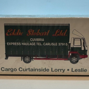 Atlas Eddie Stobart Ford Cargo Curtainside Lorry F210 Leslie 1:76 Scale