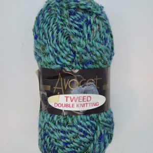 Avocet Tweed DK Shade:315 Teal 50g