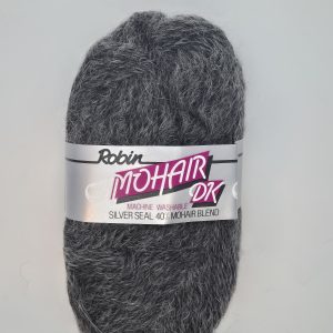 Robin Mohair DK Silver Seal 40% Mohair (4909) Charcoal